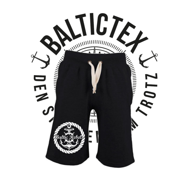 Jogginghose kurz - BALTIC REBELS - Logo "Anker"