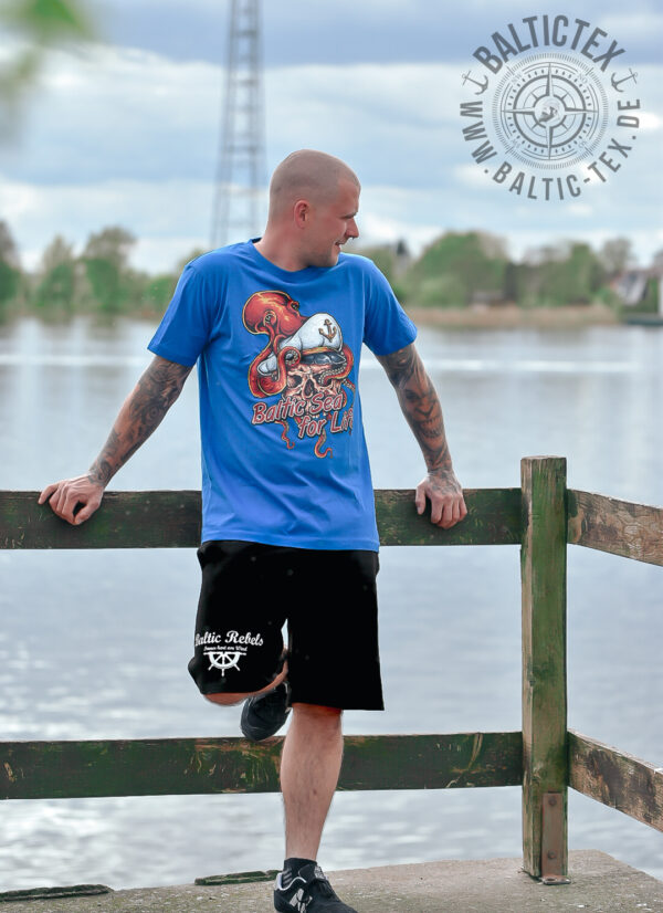 T-Shirt Herren - Krake & Seemann